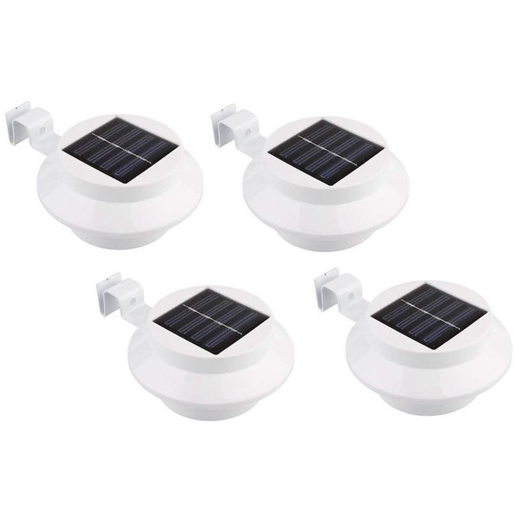 4-Pack: Solar-powered LED Outdoor Lights