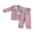 Santa applique pajamas boy Christmas sleep wear