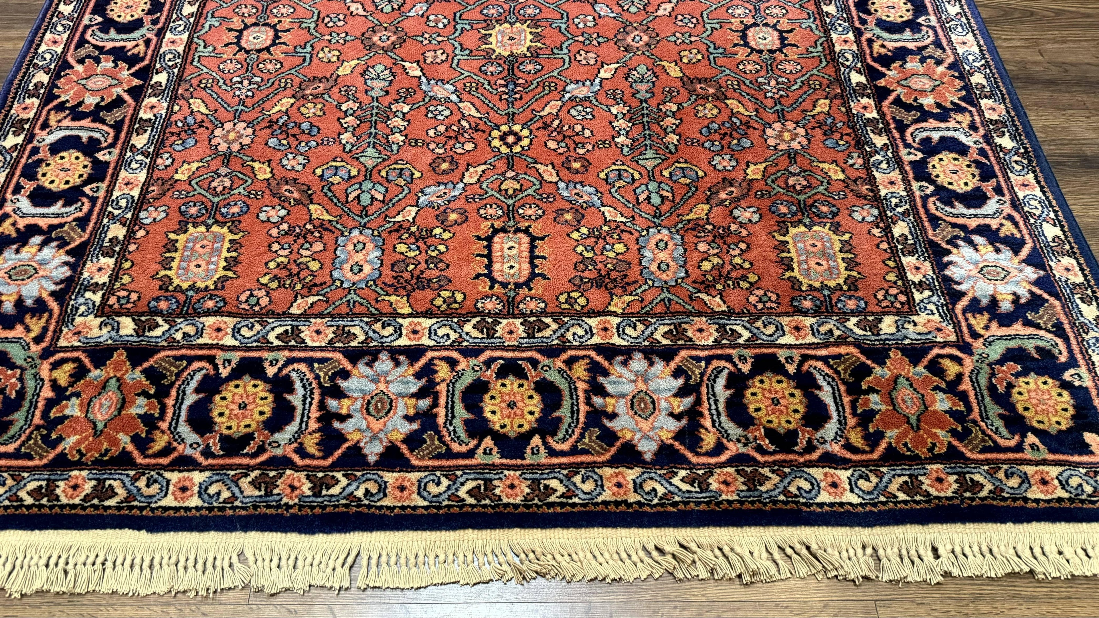 5.9 x 9 Karastan Serapi Rug #729, Wool, Original 700 Series, Rare