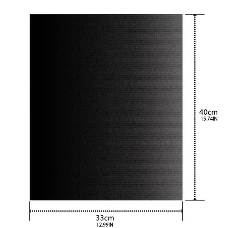 44x33cm BBQ Grill Mat Barbecue Outdoor Baking Non-stick Pad Reusable Cooking Plate For Party Grill Mat Accessories Non-stick Reusable Barbecue Baking Mats Oven Liner Heat Resistant Barbecue Sheets