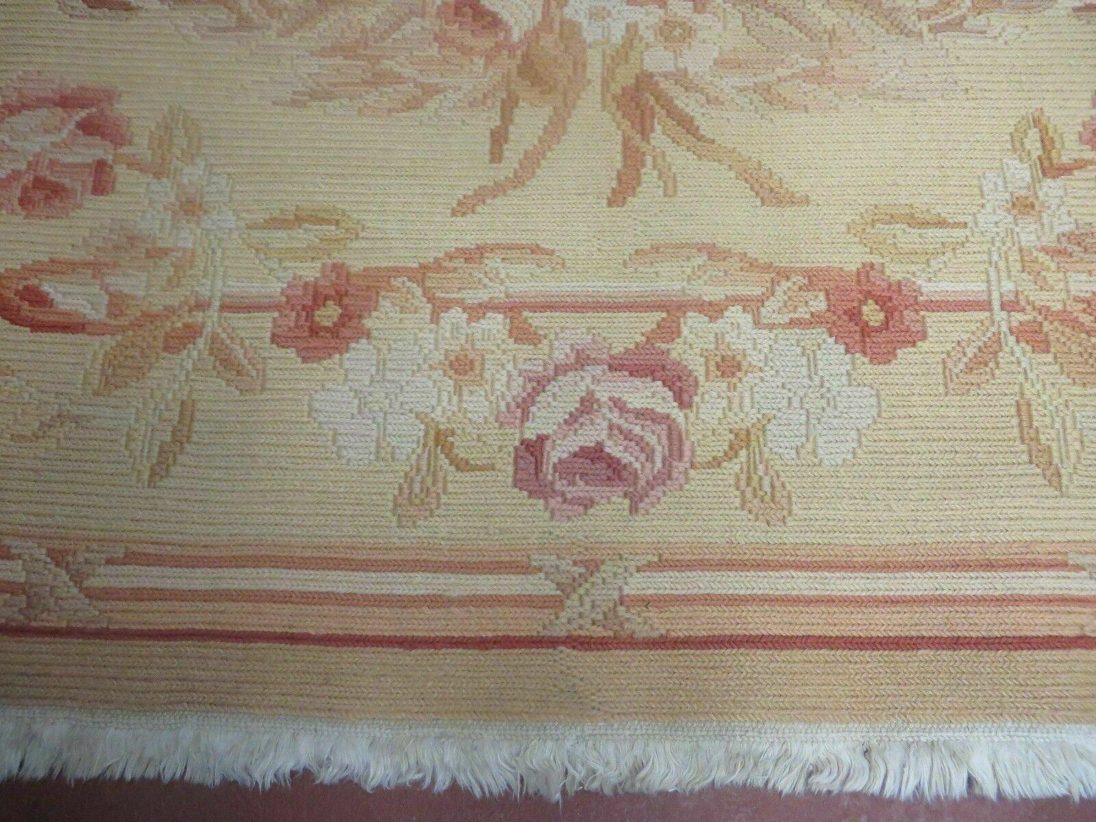 5' X 8' Vintage Turkish Kilim Handmade Flat Soumak Weave Wool Rug Veg Dye Nice