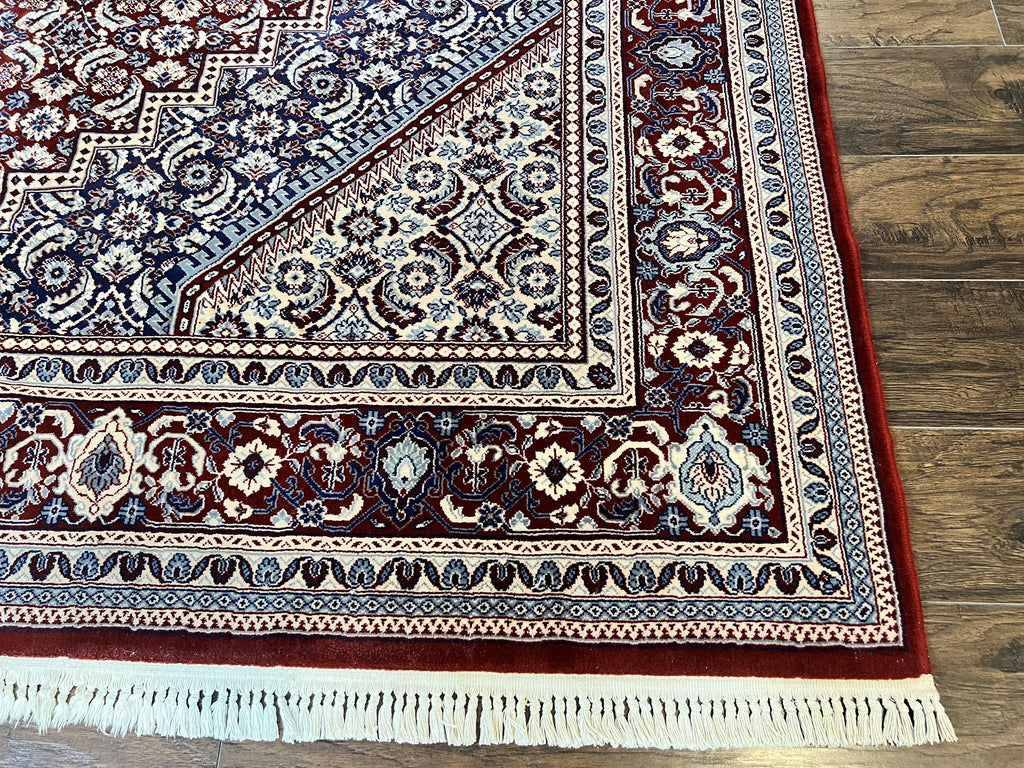 Karastan Rug 8x10, Kara Shah Red Bidjar, Belgium Power Loomed Rug, Wool Pile Karastan Rug, Vintage