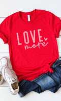 Love More Graphic Tee T-Shirt PLUS