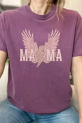 Mama Leopard Lightning Comfort Colors Graphic Tee T-Shirt