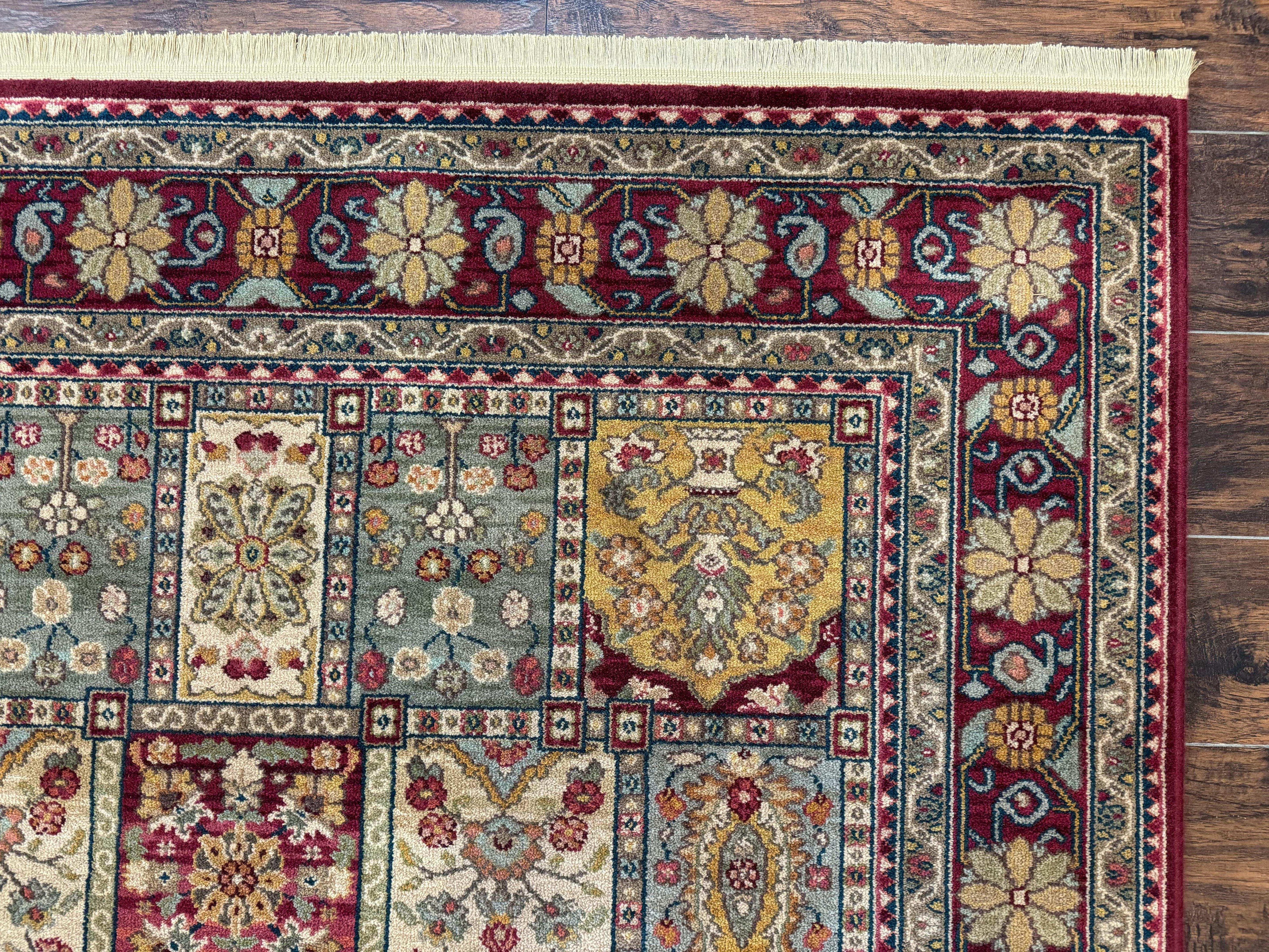 Karastan Rug 5.9 x 9 Antique Legends Bakhtiyari#2200-202, Karastan Area Rug, Wool Pile Vintage Karastan Carpet