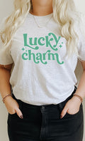 Lucky Charm St Patricks Graphic Tee T-Shirt