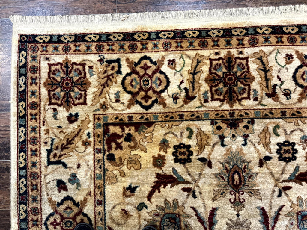 Karastan Rug 5.9 x 8.6, Karastan Traditions Amritsar Pattern Design 510, New Zealand Wool, Karastan Area Rug