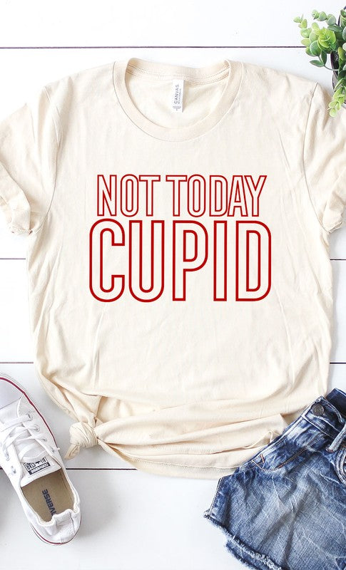 Not Today Cupid Graphic Tee T-Shirt