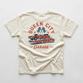 QUEEN CITY GARAGE TEE - VINTAGE CREAM