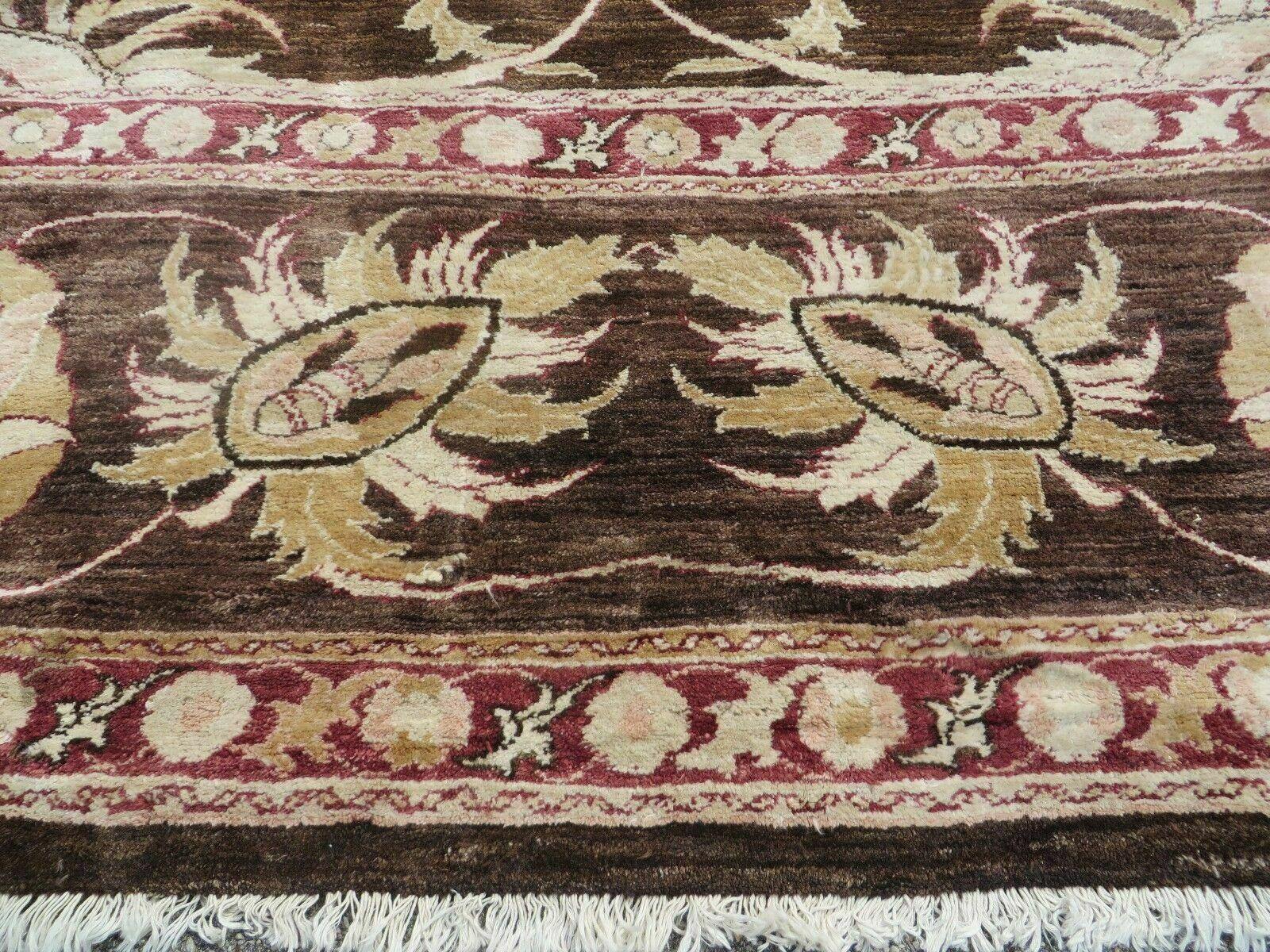 13' X 16' Vintage Handmade Peshawar Oushak Wool Rug Carpet Nice