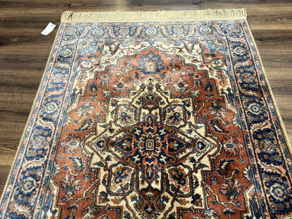 Karastan Rug 4x6, Vintage Karastan #744 Antique Serapi Pattern, Wool Pile, Original 700 Series Karastan Carpet