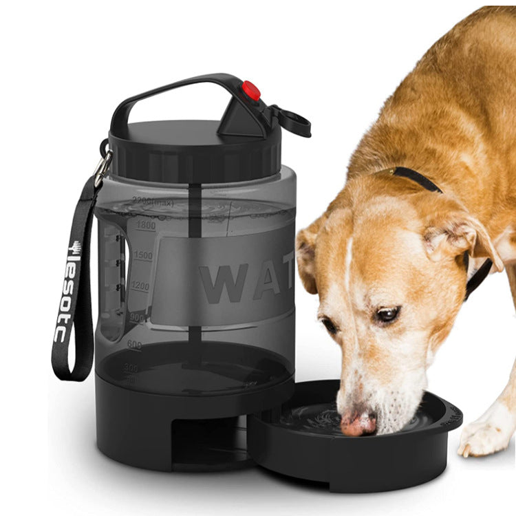 2.2L Dog Kettle Large Capacity Drinking Water Bottle Outdoor Sports Bottle Outdoor