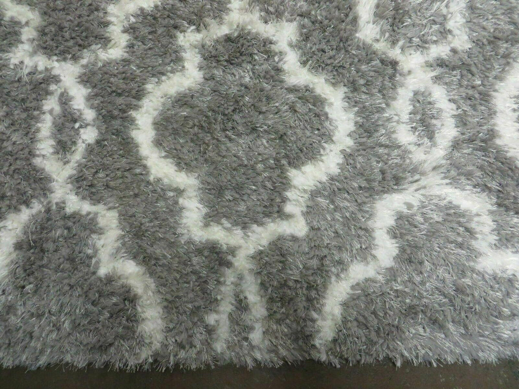 5' X 7' Modern Contemporary Israel Made Glimmer 205-45 Shag Rug Acrylic Bohemian Boho Home Décor