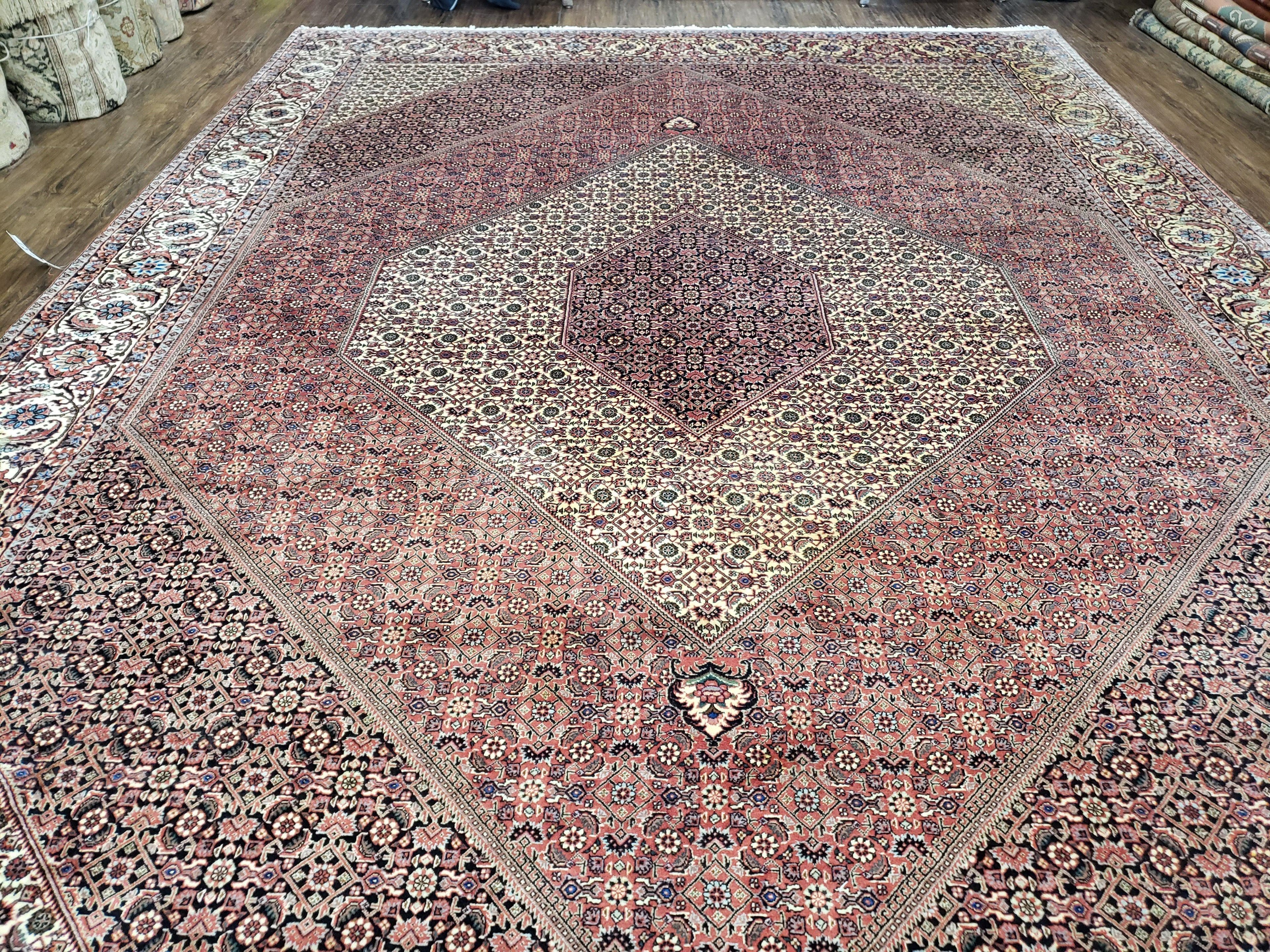 Stunning Persian Bijar Rug 8x11 - Herati Mahi Pattern