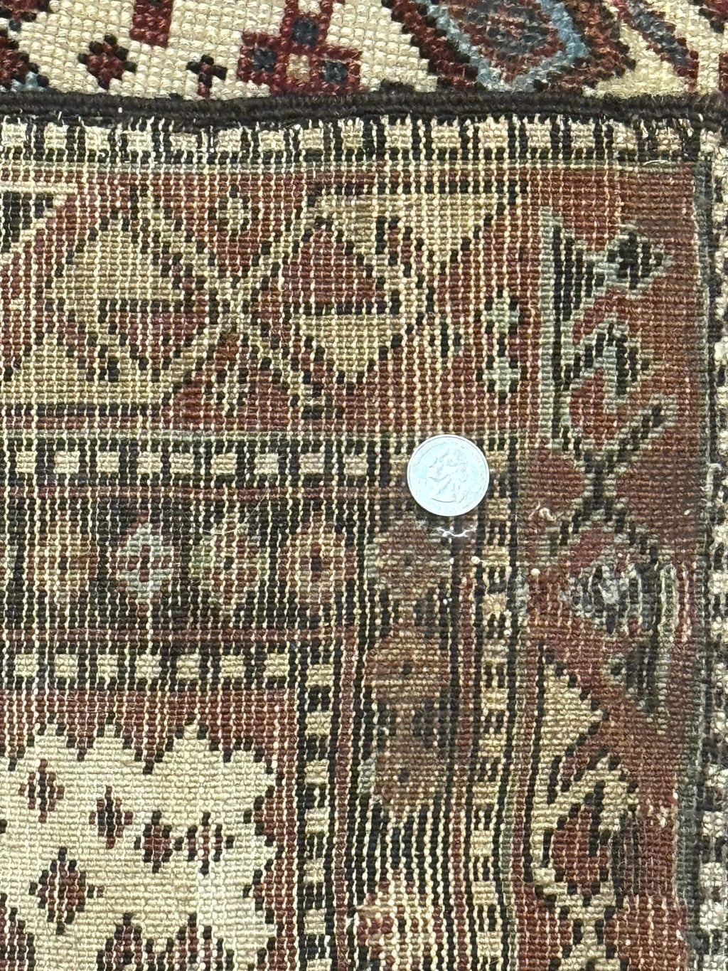 Antique Caucasian Shirvan Rug 3x5, Dagestan Prayer Rug, Collectible, Early 20th Century Rug
