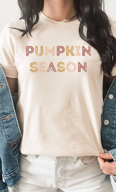 Retro Pumpkin Season Graphic Tee T-Shirt