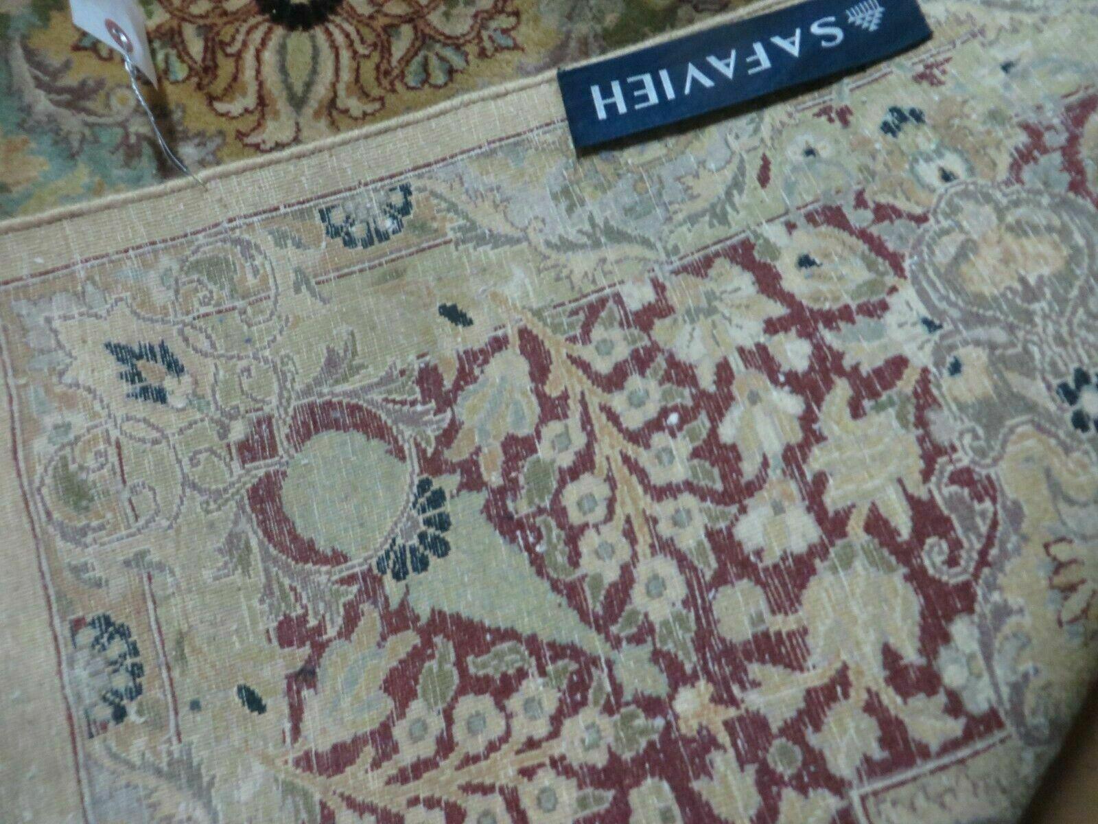 8' X 10' Safavieh Handmade Pakistan Oriental Floral Wool Rug Hand Knotted Organic