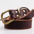 Small And Medium Sized Dog Cowhide Pet Collar