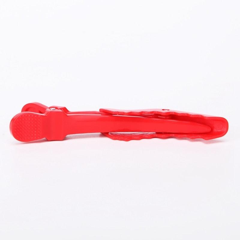 6pcs/lot Plastic Hair Clip Hairdressing Clamps Claw Section Alligator Clips Barber For Salon Styling Hair Accessories Easy To Carry And Use Hair Styling Tools For Women