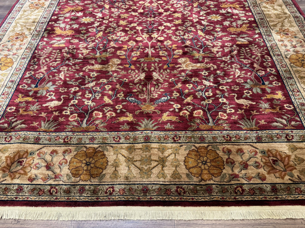 Karastan Rug 8.8 x 10, Antique Legends Emperor's Hunt 2200-204, Wool Vintage Discontinued Karastan
