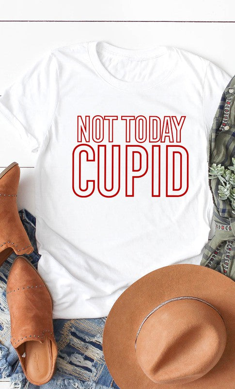 Not Today Cupid Graphic Tee T-Shirt