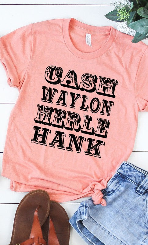 Retro Country Singer Graphic Tee T-Shirt