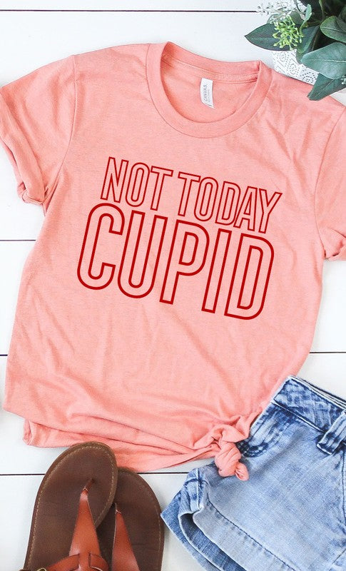 Not Today Cupid Graphic Tee T-Shirt