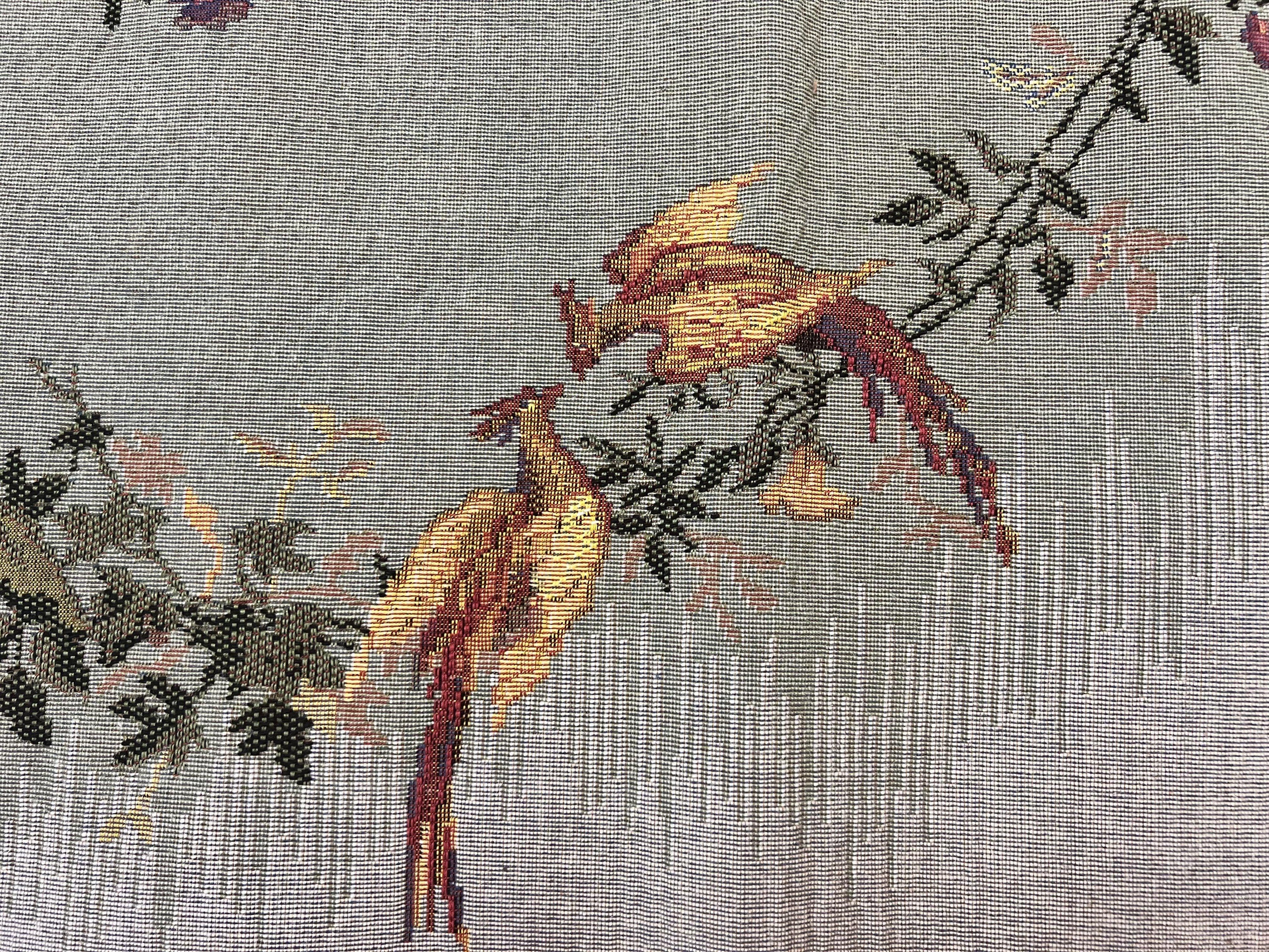 Vintage Tapestry 4 x 5.6, Adorned Elephant Pictorial