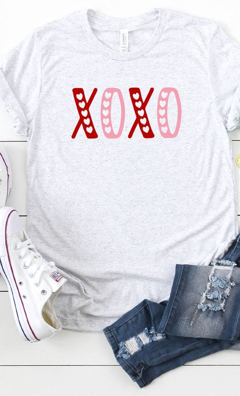 XOXO Heart Graphic Tee T-Shirt