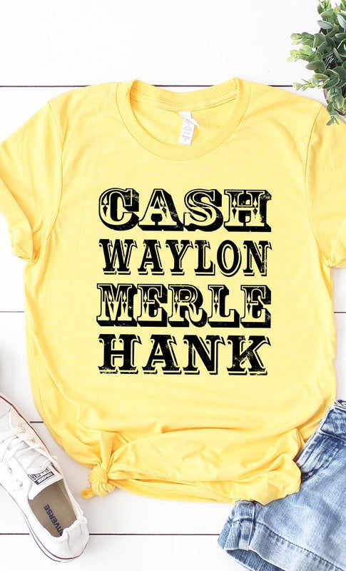 Retro Country Singer Graphic Tee T-Shirt