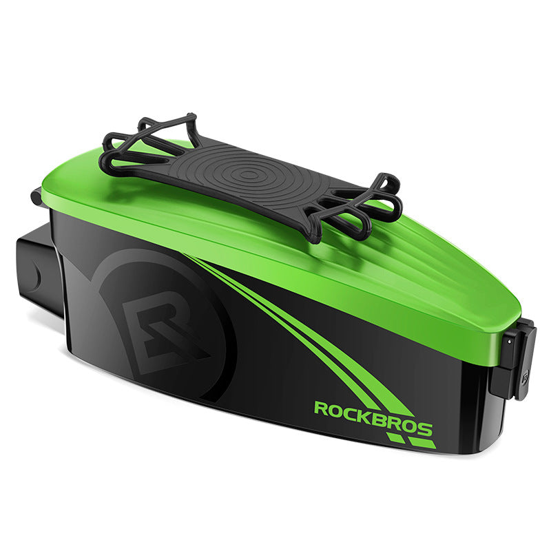 Rainproof Bike Bag For 4-6.5' Front Phone Bag Special PC Hard Shell With Free Rain Cover Motorcycle Bike Accessories  Bike Phone Bag Bike Pouch Top Tube Bag Bicycle Front Frame Bag Waterproof Bike Accessories Bag Phone Holder Compatible With Smartphones