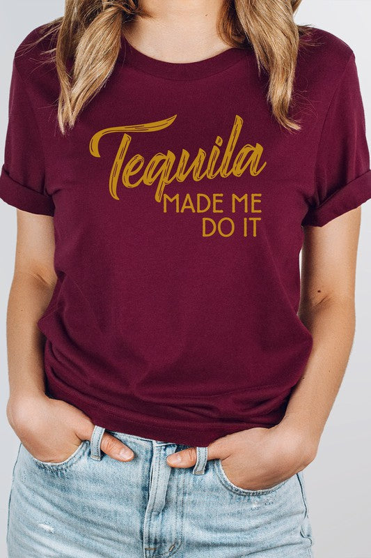 Made Me Do It Cinco De Mayo Graphic Tee T-Shirt