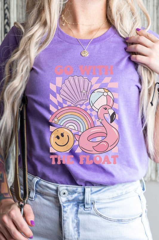 Go With The Float Pool Toys Floaty Graphic Tee T-Shirt