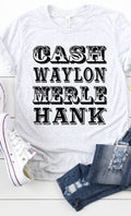 Retro Country Singer Graphic Tee T-Shirt
