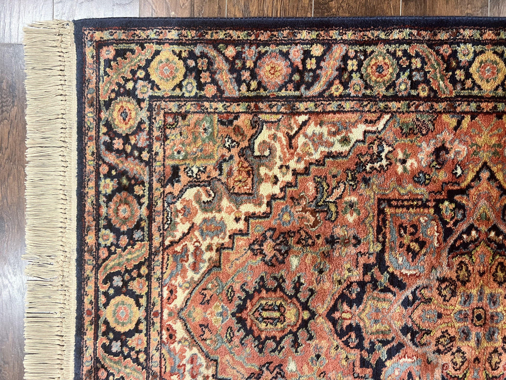 Karastan Rug 4x6, Karastan Heriz #726, Wool Pile Karastan Area Rug, Rare Hard to Find, Original 700 Series Vintage Discontinued Rug