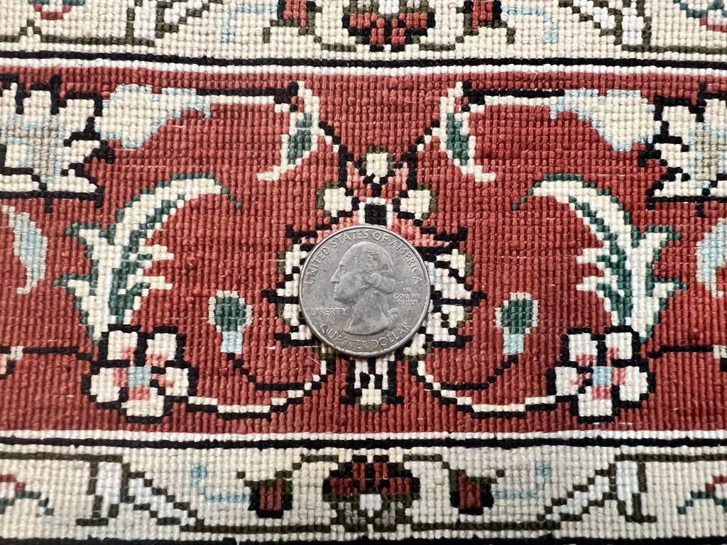 Silk Turkish Kayseri Rug 2.7 x 4, Floral Medallion, Fine Oriental Carpet, Small Vintage Rug, Silk Pile on Silk Foundation, Hand Knotted