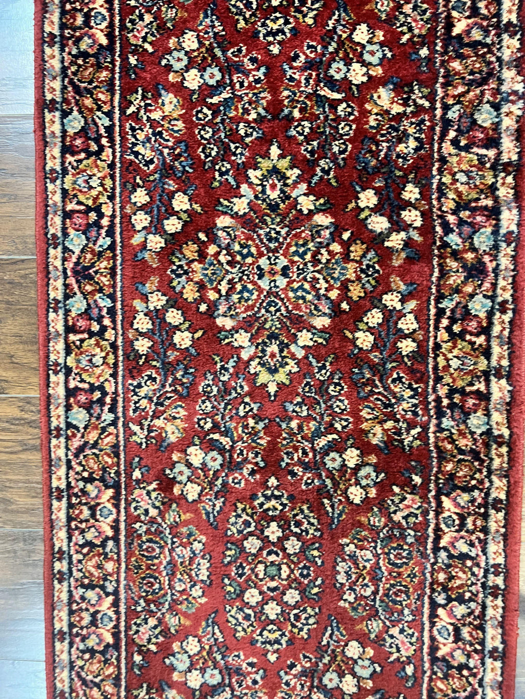 Antique Karastan Runner Rug 2x12, Karastan Sarouk #785, Original Collection, 700 Series, 2 x 12 Runner for Hallway, Wool Karastan Rug, Rare