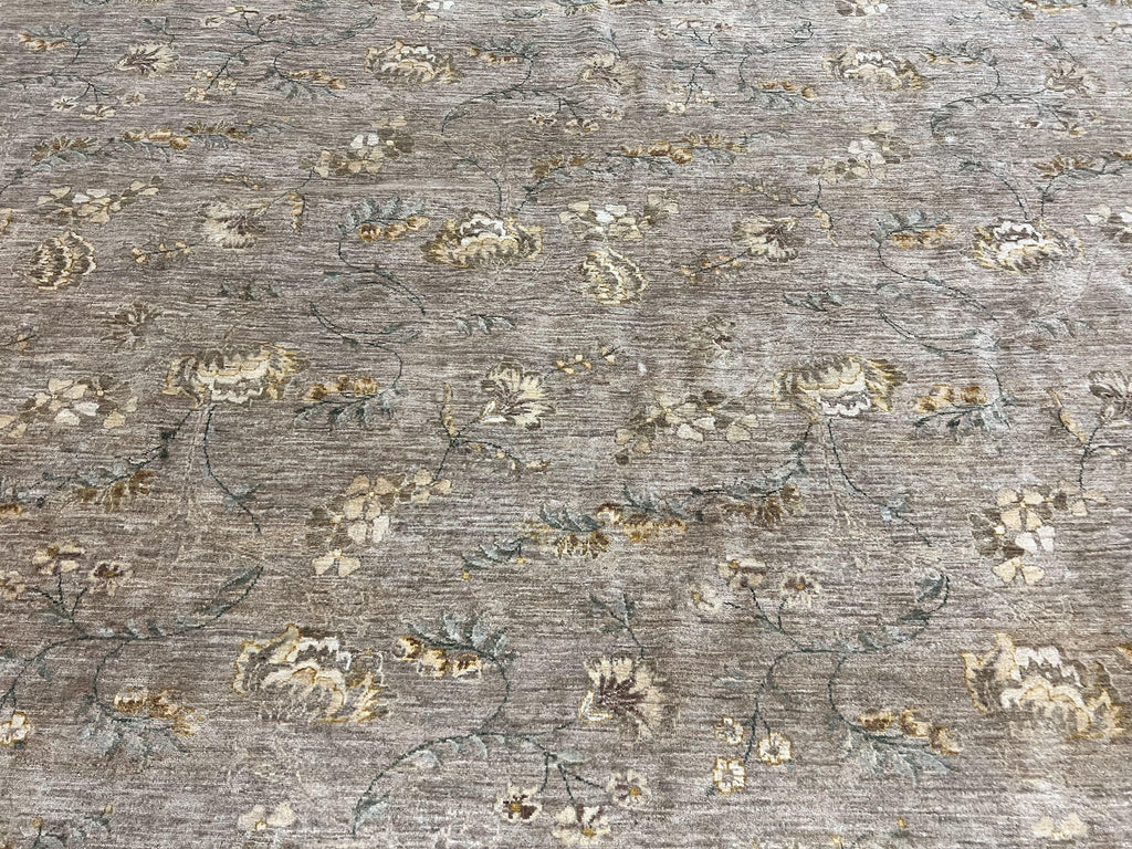 Pak Persian Rug 12x15, Wool Hand Knotted Oriental Floral Carpet, Signed by Master Weaver, 12x15 Large Palace Size Rug