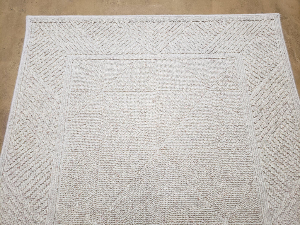 3x5 Karastan Sisal Rug Collection, Design 379/80504, Sambava II, 3'6 x 5'3, Beige Karastan Rug with Label, Authentic Karastan, Entryway Rug