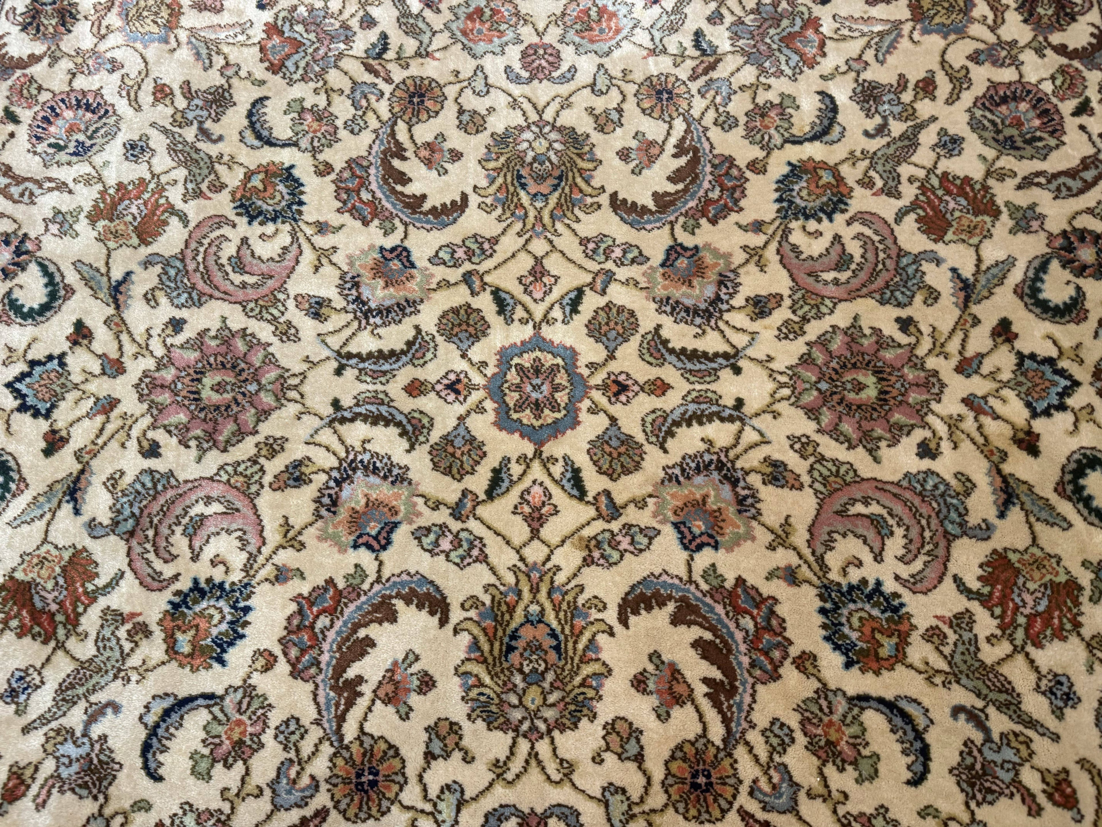 8.8 x 12 Karastan Tabriz Rug #738 Wool Vintage Discontinued Original 700 Series