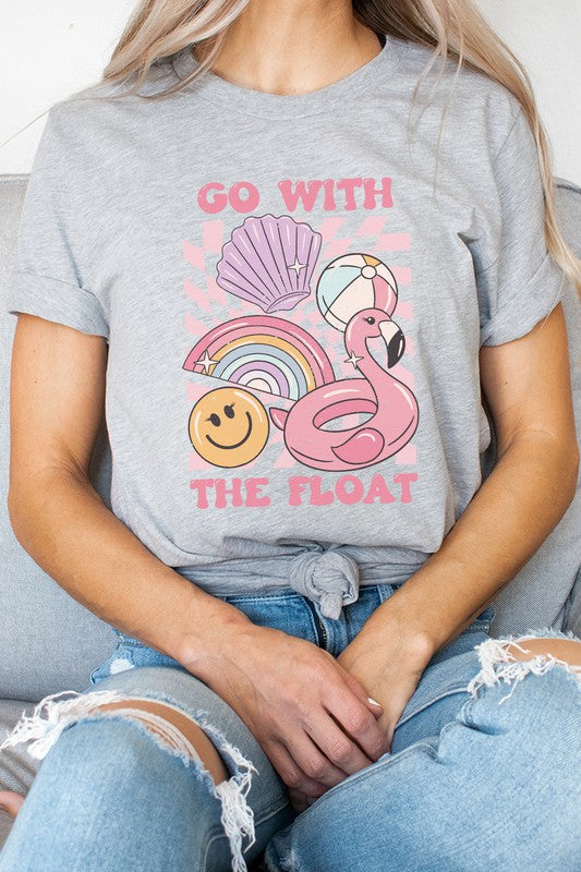 Go With The Float Pool Toys Floaty Graphic Tee T-Shirt