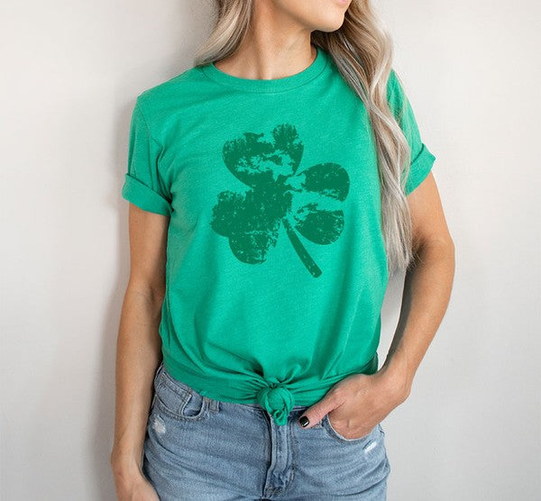 Retro Clover Graphic Tee T-Shirt PLUS