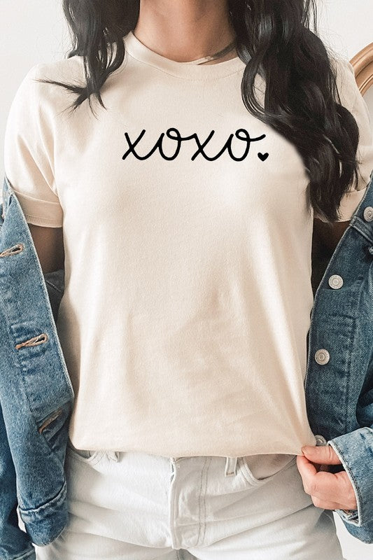 XOXO Heart Lover Valentines Day PLUS SIZE Tee T-Shirt