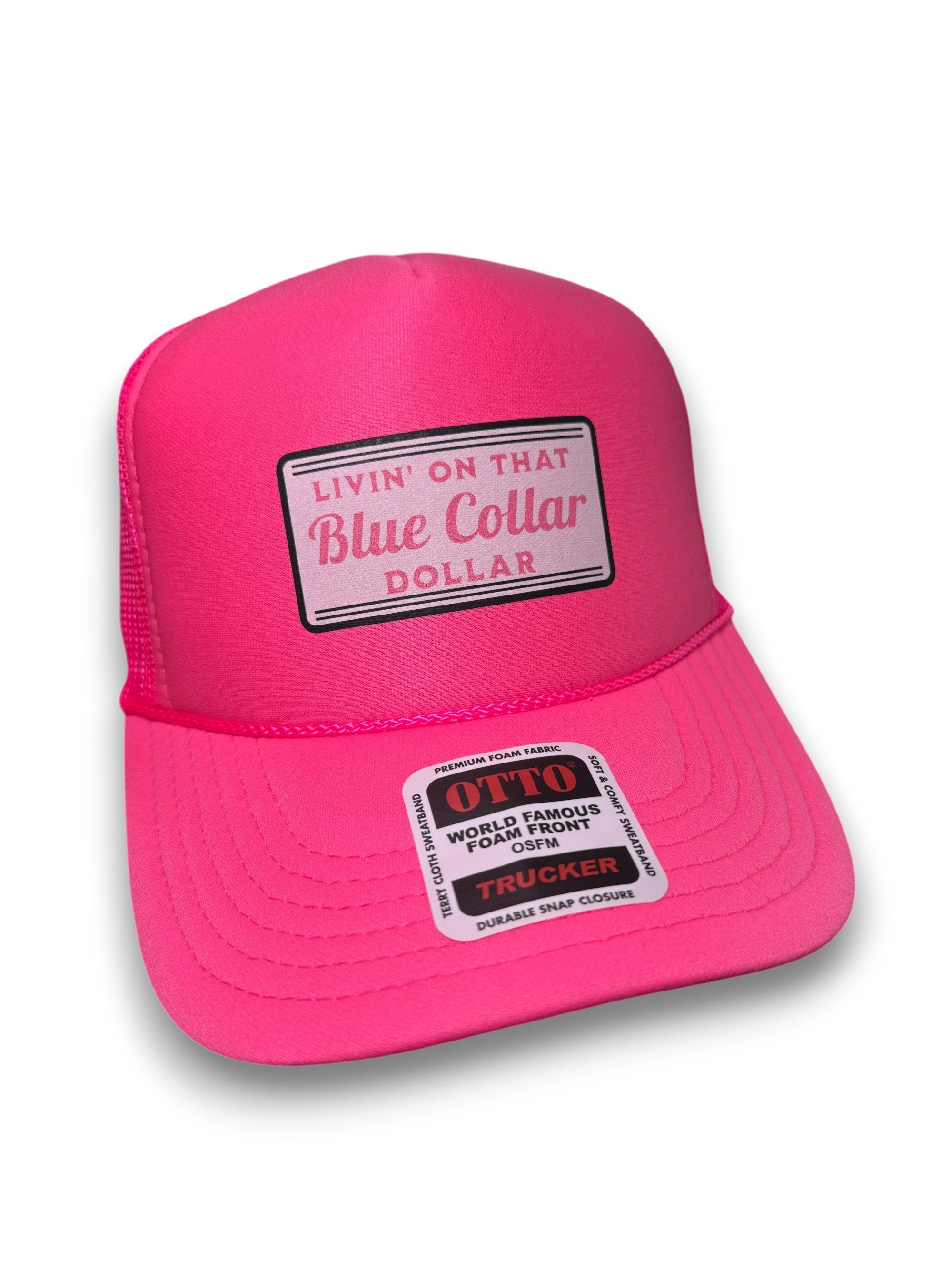 Blue Collar Dollar Trucker Hat