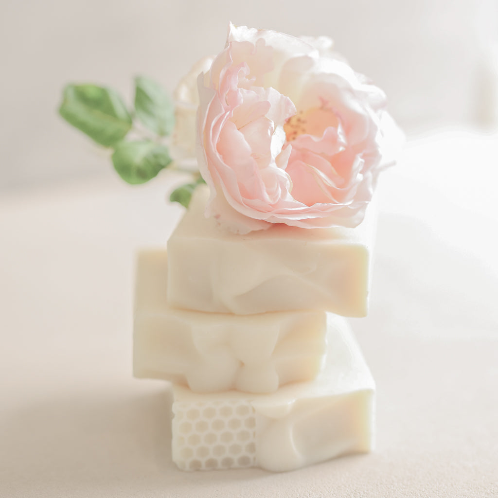 Fragrance Free Handmade Tallow + Goat Milk Soap Bar Trio
