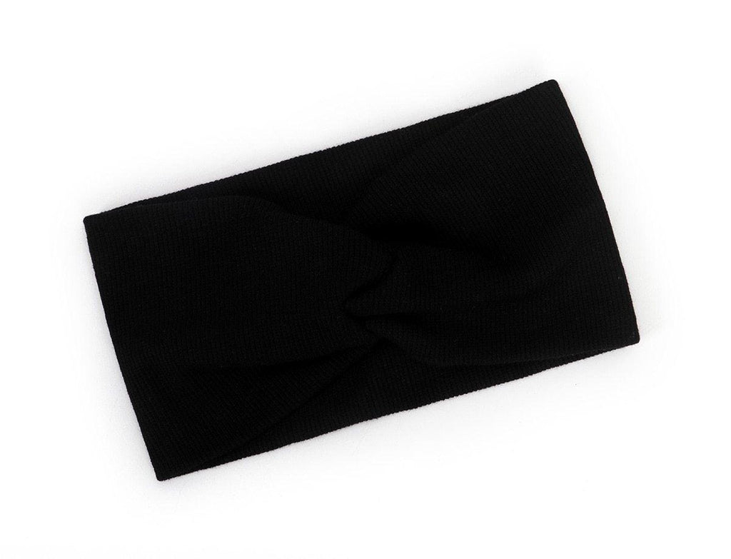 Modern New Trend Girls Winter Autumn Headband Twisted Knotted Soft Elastic Baby Girl Soft Elastic Turban Headband For Girls