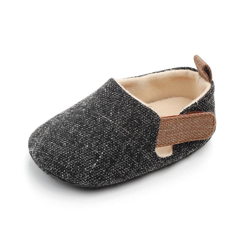 Baby Unisex Shoes Infant Soft First Walkers Nonslip Indoor Outdoor Shoes Cotton Fabric Prewalkers