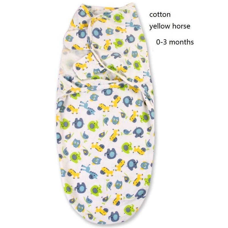 100% Cotton Baby Swaddle Wrap Blanket Newborn Infants Baby Envelop Sleep Bag Sleepsacks For Girls