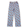 Blue cake family clothes adult Christmas pants