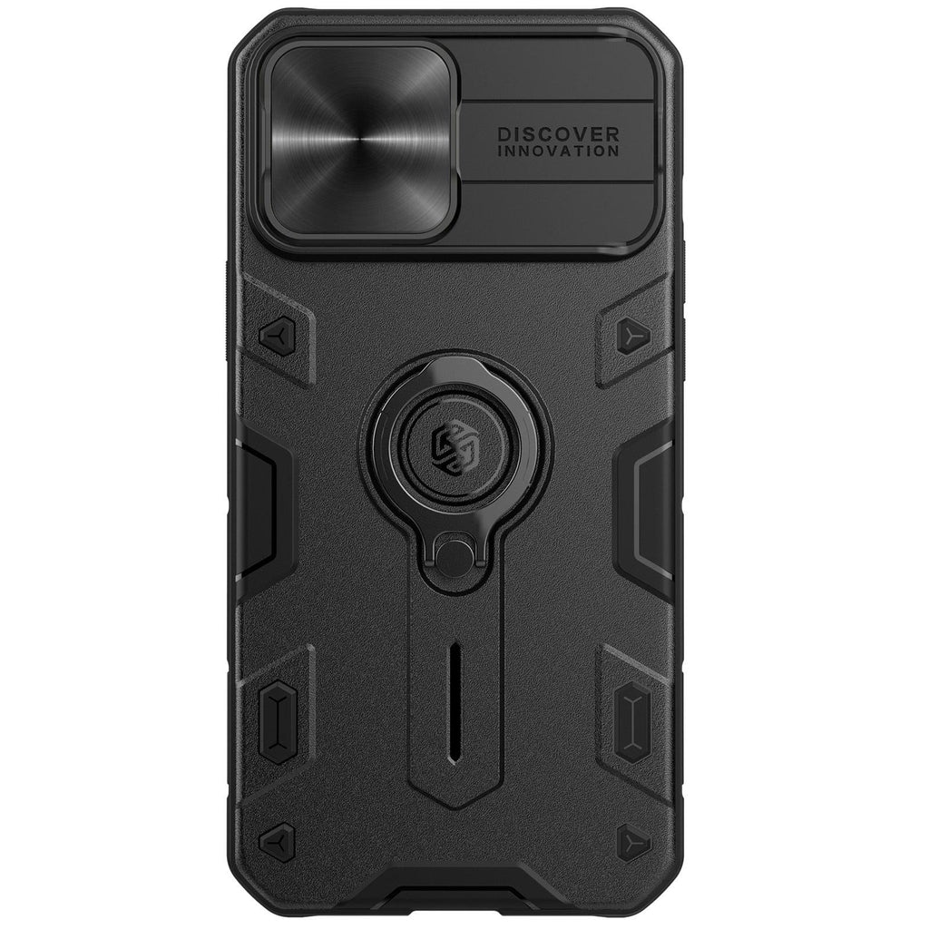 Slide Camera Lens Cover And Kickstand Ring Holder Heavy Duty Case iPhone 13 Pro Max Case iPhone 13 Mini Case With Ring Stand Camera Protection Slide Cover